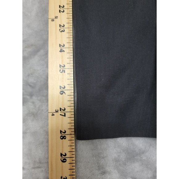 Banana Republic Pants Mens 36x28 Dark‎ Gray Non Iron Tailored Slim Fit - Picture 2 of 7